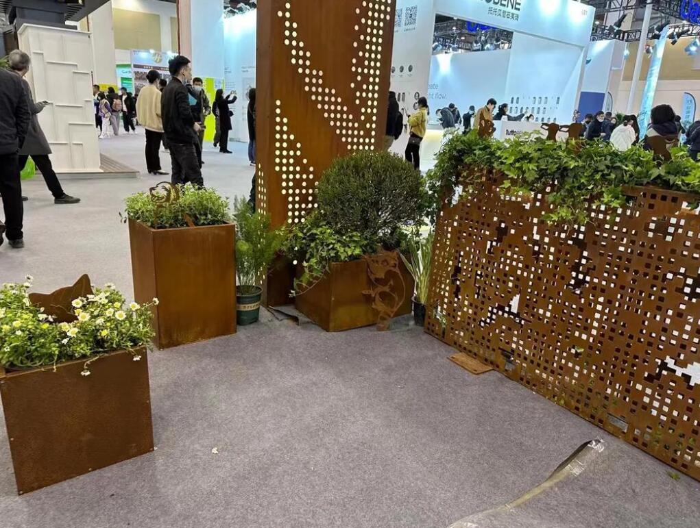 潼南耐候钢花箱